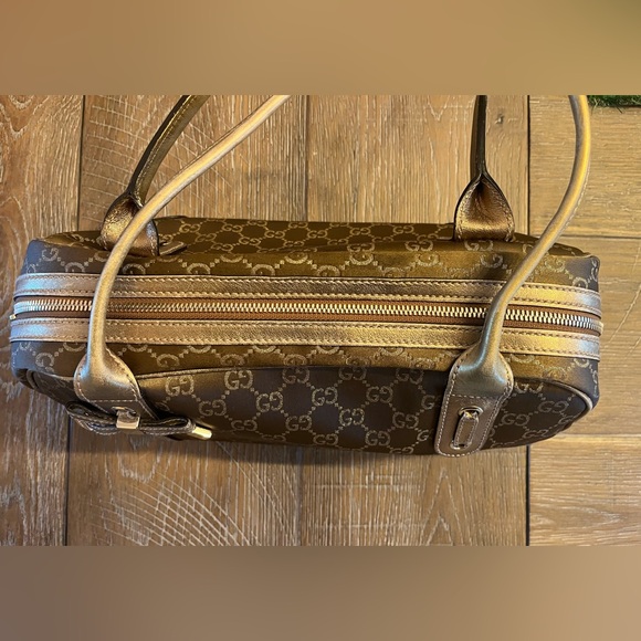 Authentic Gucci GG Lurex Princy Boston Bag - Bought from TheRealReal - Picture 8 of 16